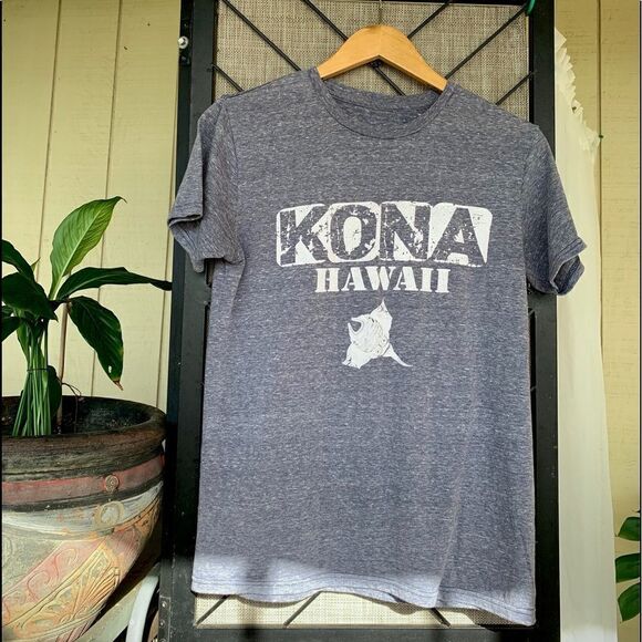 Kona Hawaii Manta Ray T-Shirt Medium - Picture 1 of 1